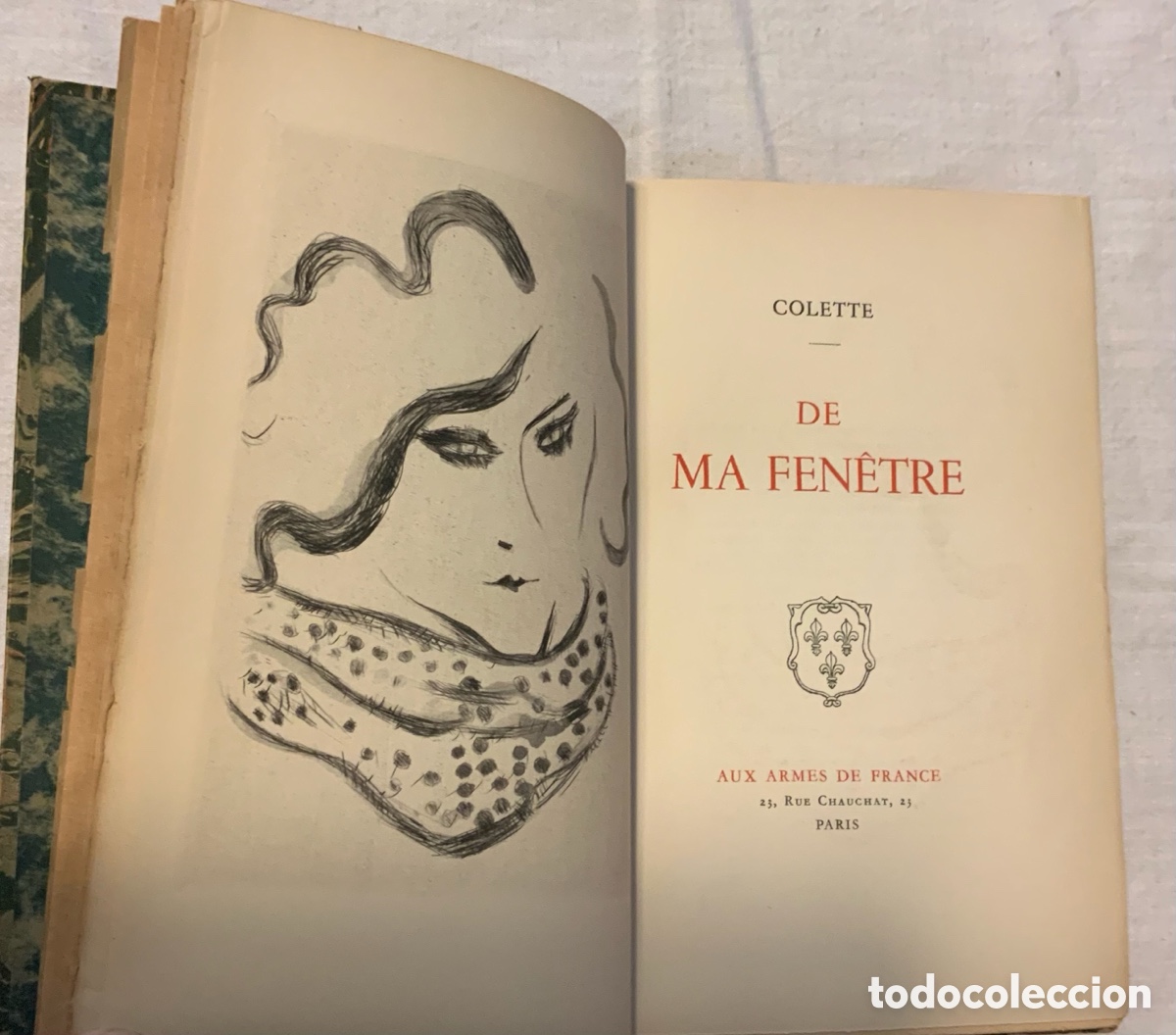 Libros de segunda mano: Colette. De ma fen&ecirc;tre. 1942 - Foto 1