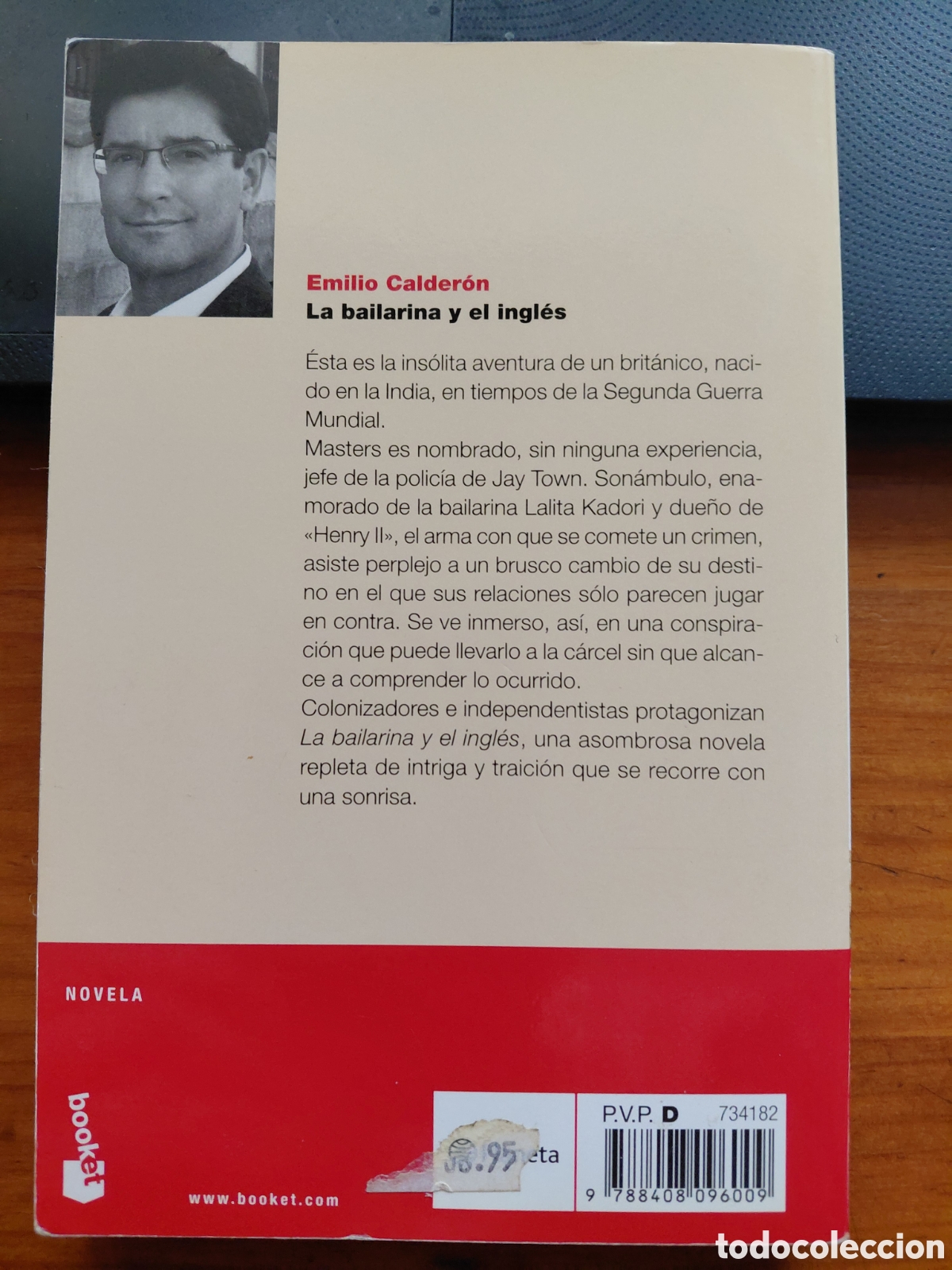 Libros de segunda mano: La bailarina y el ingl&eacute;s, Emilio Calder&oacute;n - Foto 2