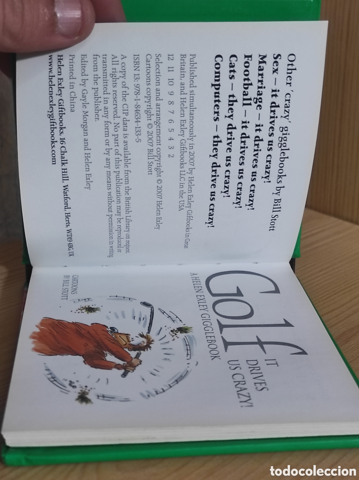 Libros de segunda mano: Golf: It Drives Us Crazy! de Helen Exley - Foto 3