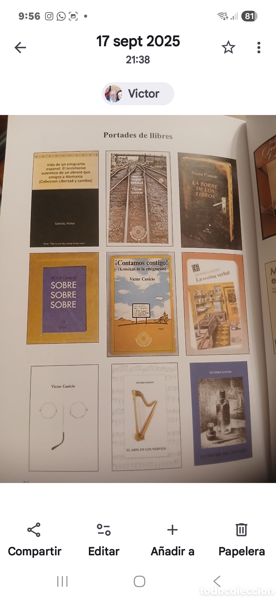 Libros de segunda mano: La Conspiraci&oacute;n De Las Neuronas. Victor Canicio. - Foto 11