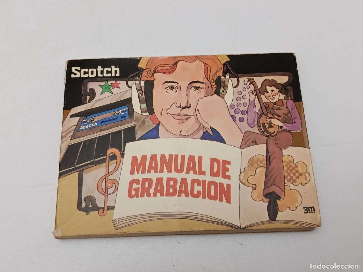 Libros de segunda mano: MANUAL DE GRABACION SCOTCH - Foto 1