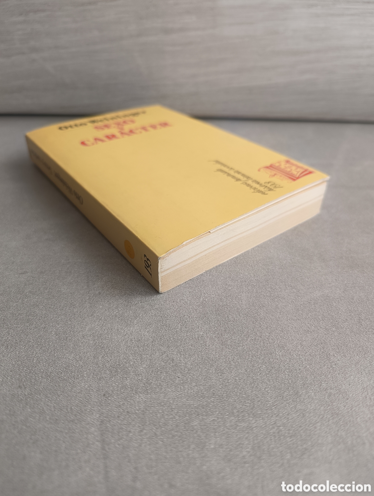 Libros de segunda mano: SEXO Y CAR&Aacute;CTER. OTTO WEININGER. - Foto 9
