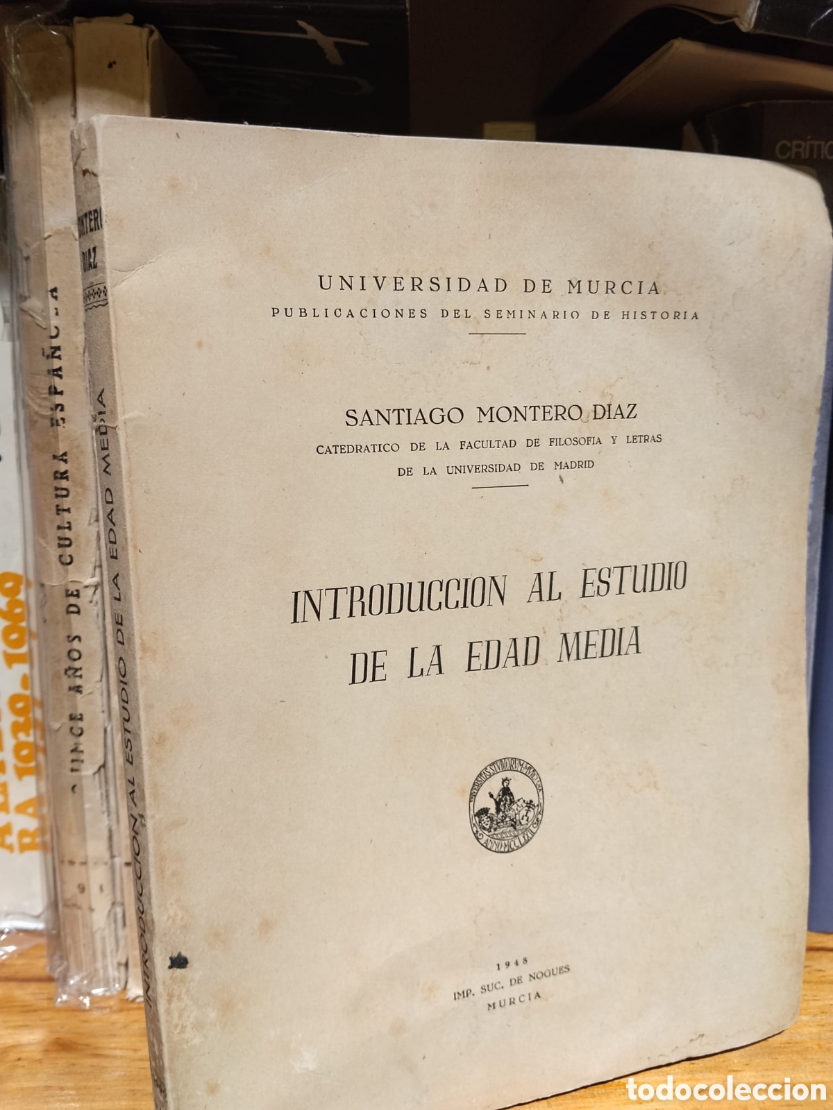 Libros de segunda mano: Introducci&oacute;n al estudio de la Edad Media - Santiago Montero D&iacute;az - Foto 1