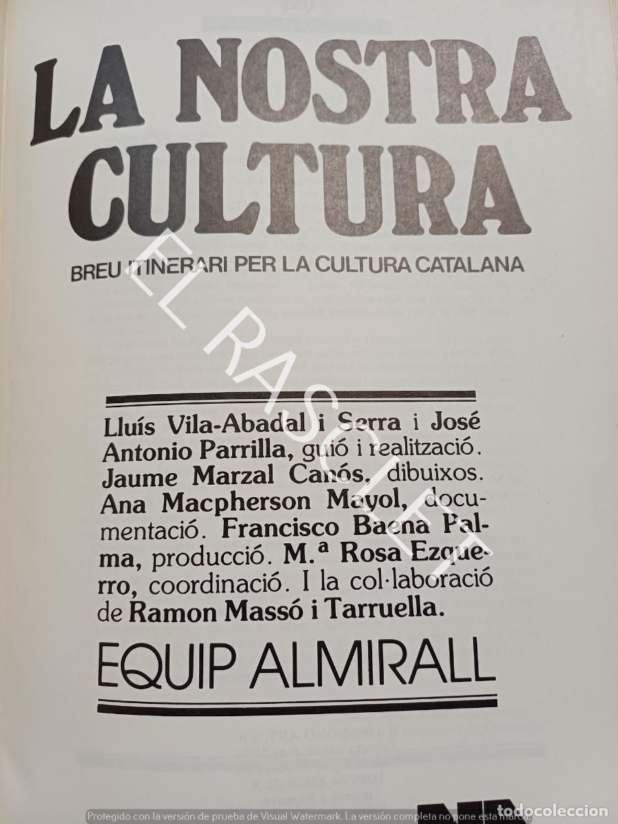 Libros de segunda mano: LA NOSTRA CULTURA - EN CATALAN - Foto 2