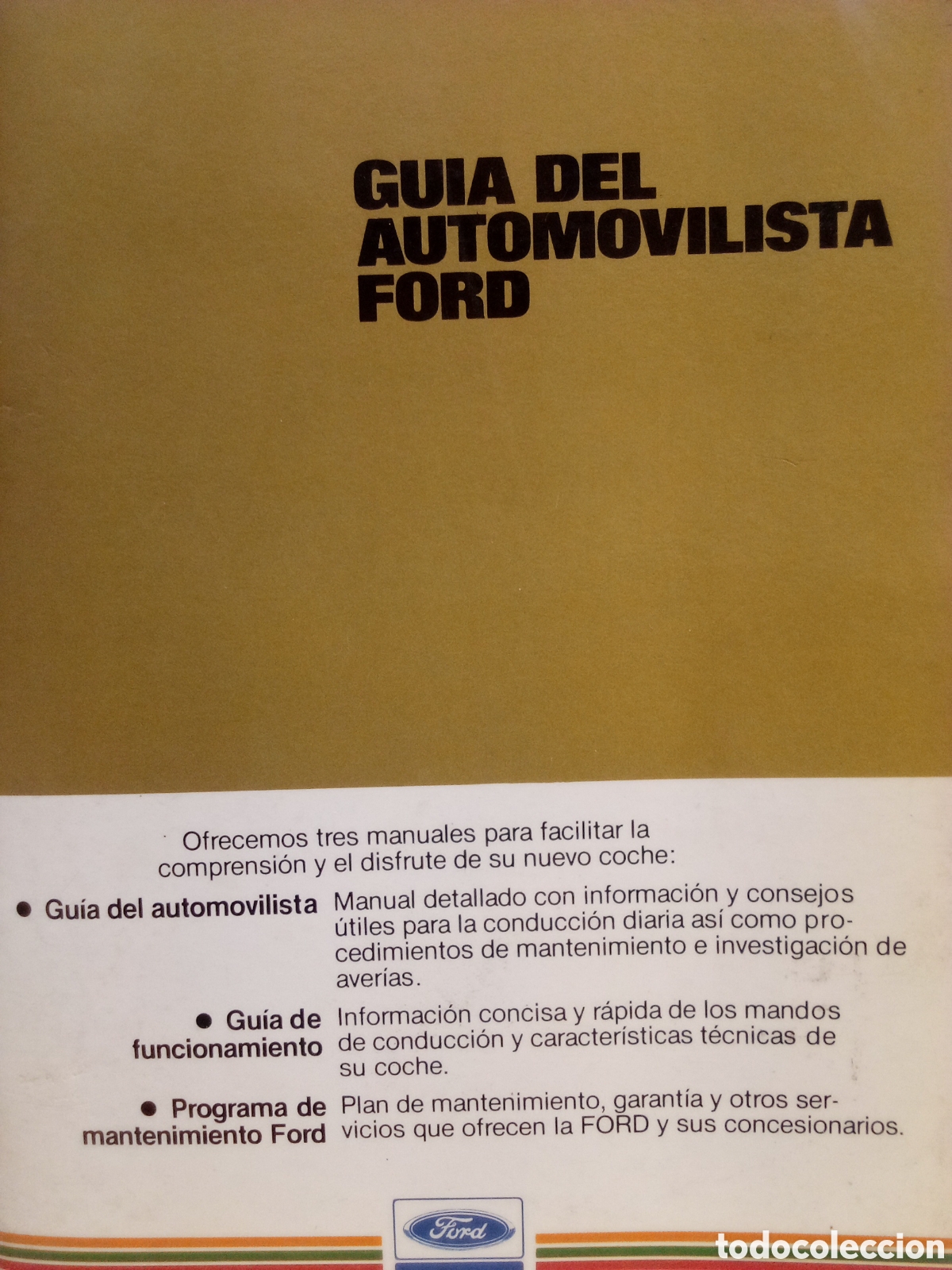Libros de segunda mano: Guia del automovilista Ford - Foto 1