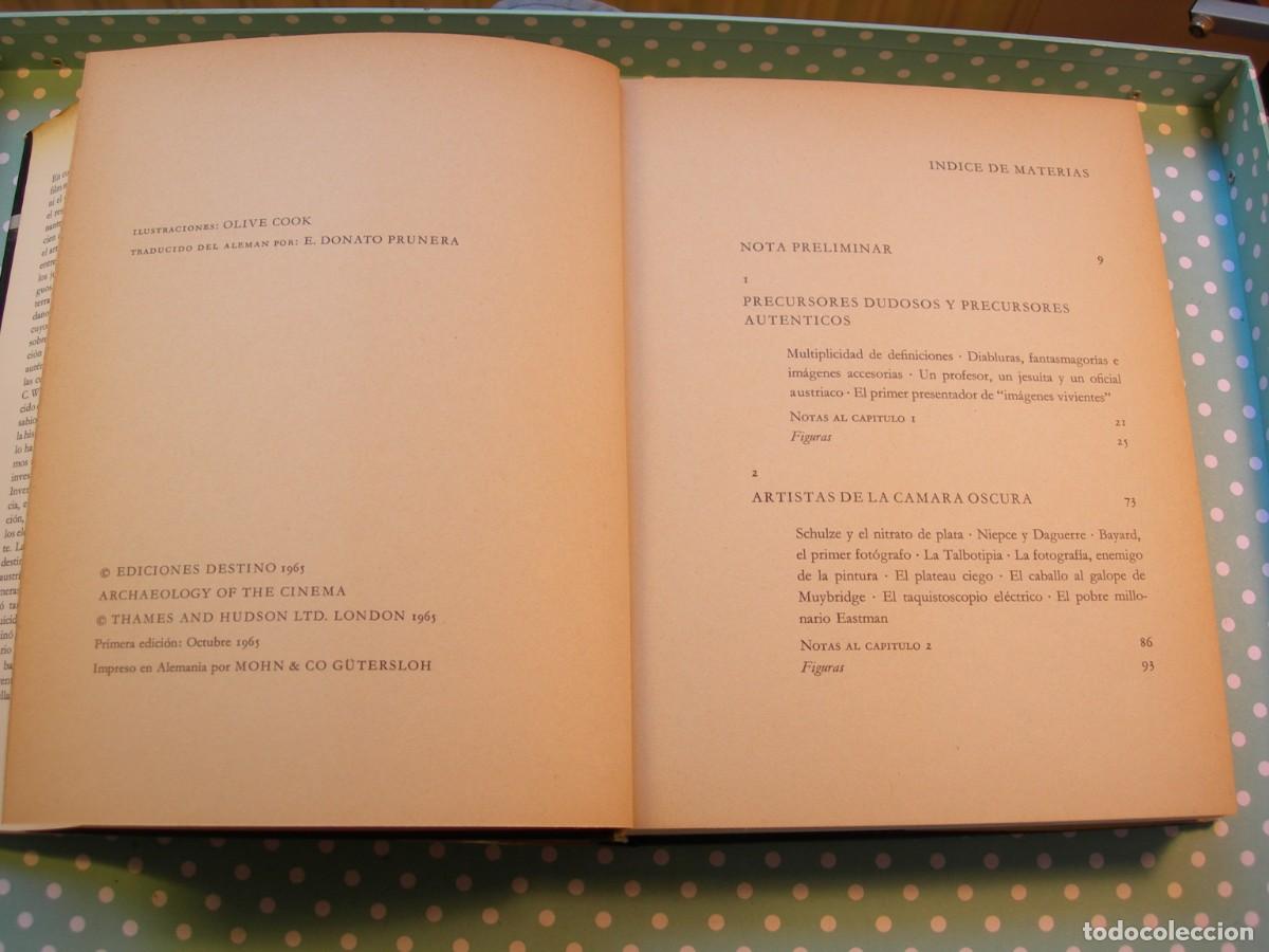 Libros de segunda mano: ARQUEOLOG&Iacute;A DEL CINE / C. W. CERAM - Foto 3