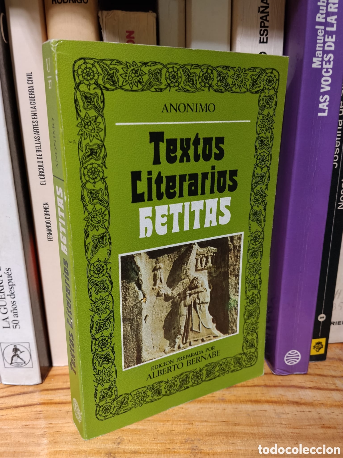Libros de segunda mano: Textos literarios Hetitas - Alberto Bernab&eacute; (Ed.) - Foto 1