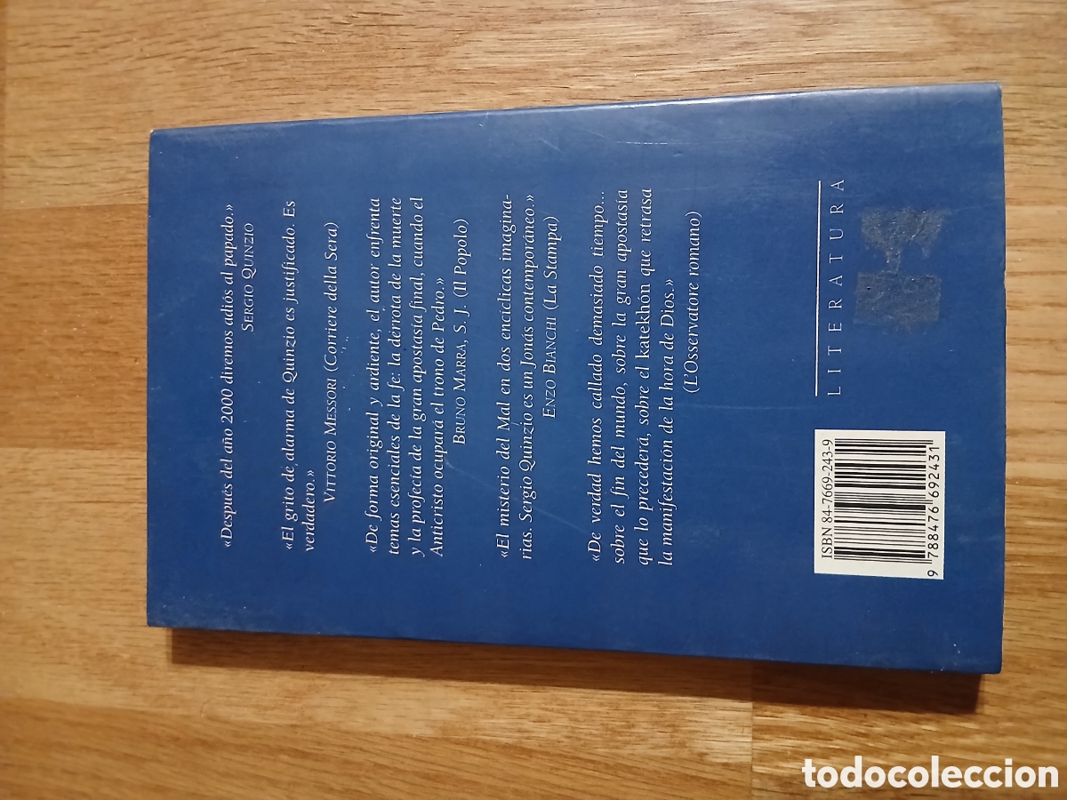 Libros de segunda mano: Mysterium iniquitatis de Sergio quinzio - Foto 2