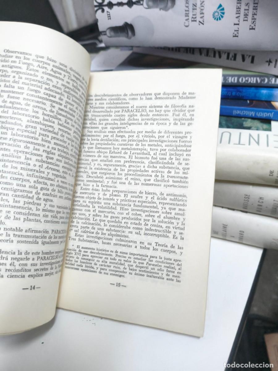 Libros de segunda mano: Bot&aacute;nica oculta Paracelso - Foto 5