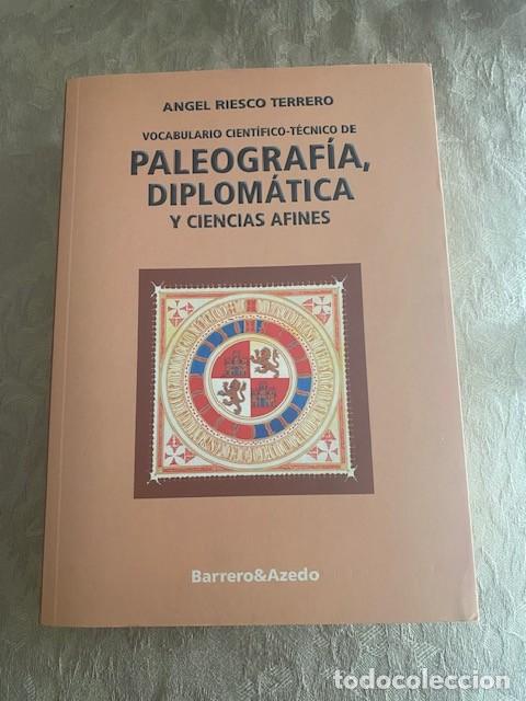 Libros de segunda mano: Paleograf&iacute;a, Diplom&aacute;tica y Ciencias afines. A. Riesco Terrero. - Foto 1