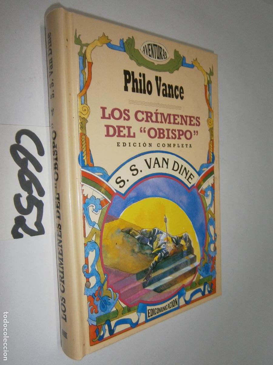 Libros de segunda mano: PHILO VANCE - LOS CRIMENES DEL OBISPO - Foto 1