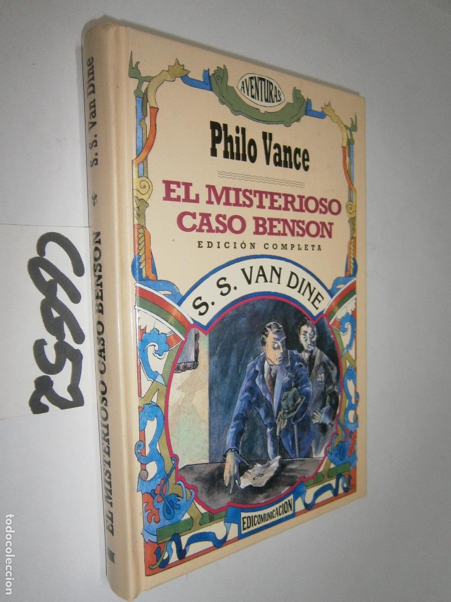 Libros de segunda mano: PHILO VANCE - EL MISTERIOSO CASO BENSON - Foto 1