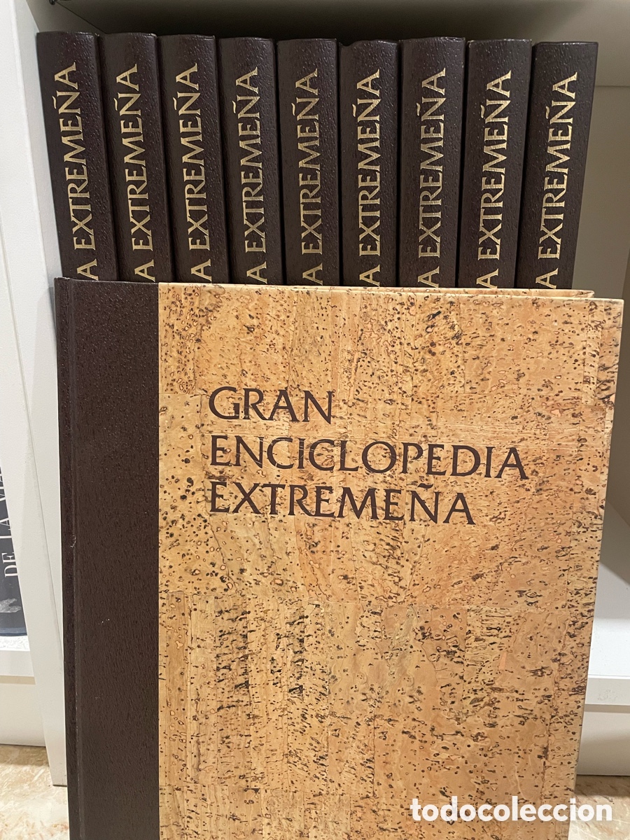Libros de segunda mano: Gran enciclopedia de Extremadura 10 tomos - Foto 4