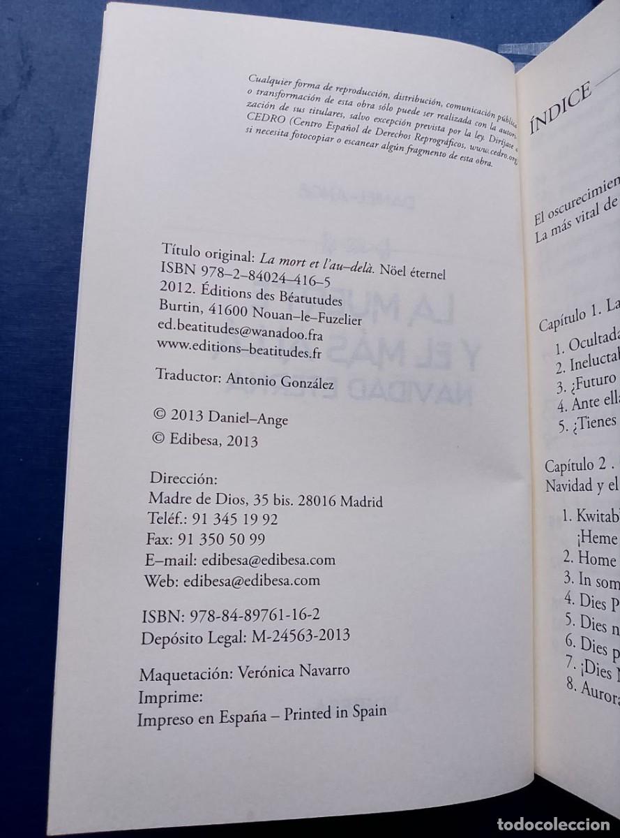 Libros de segunda mano: la muerte y el mas alla navidad eterna daniel ange - Foto 3