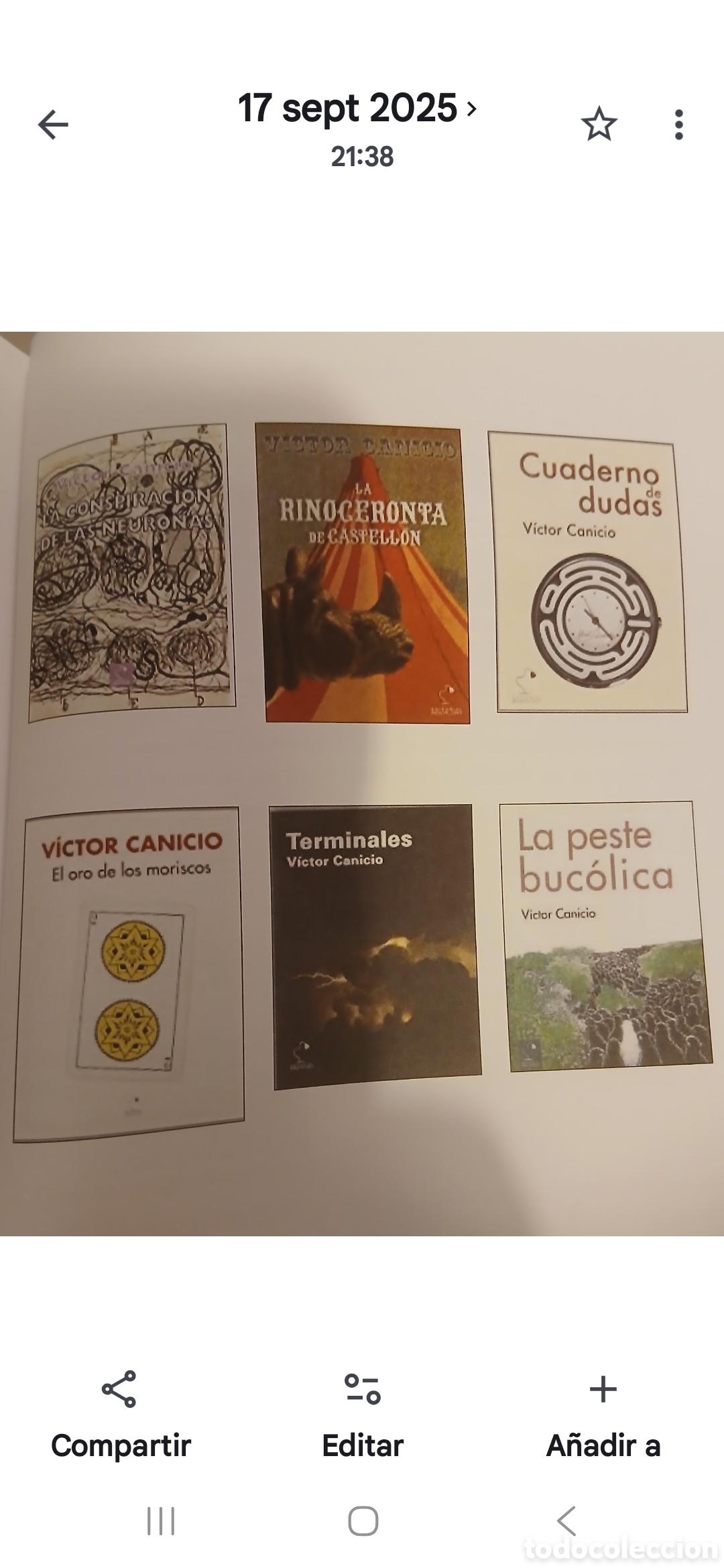 Libros de segunda mano: Actas del LIP. Victor Canicio - Foto 6