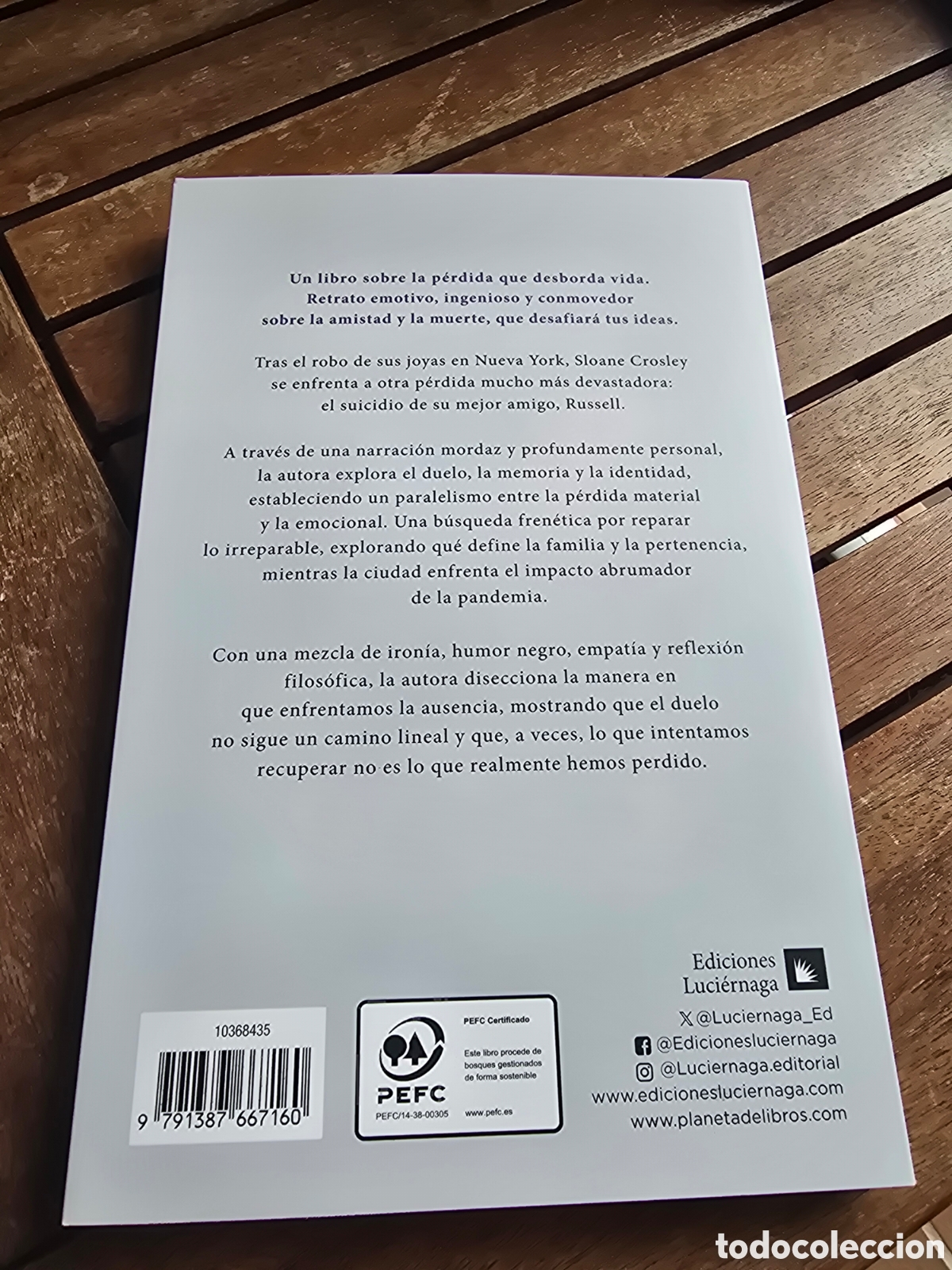 Libros de segunda mano: Anatom&iacute;a del duelo Crosley, Sloane LUCIERNAGA EDICIONES 2025 autoayuda - Foto 2