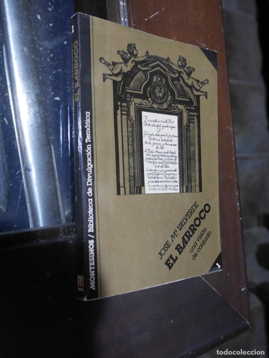 Libros de segunda mano: Jos&eacute; Maria Valverde, EL BARROCO, una visi&oacute;n de conjunto. - Foto 1