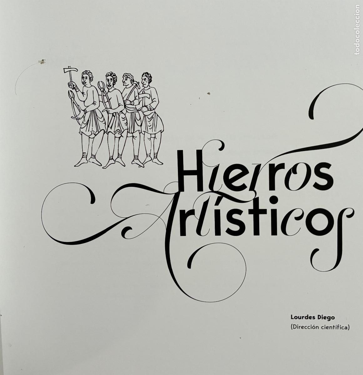Libros de segunda mano: HIERROS ARTISTICOS, Lourdes Diego - Foto 3
