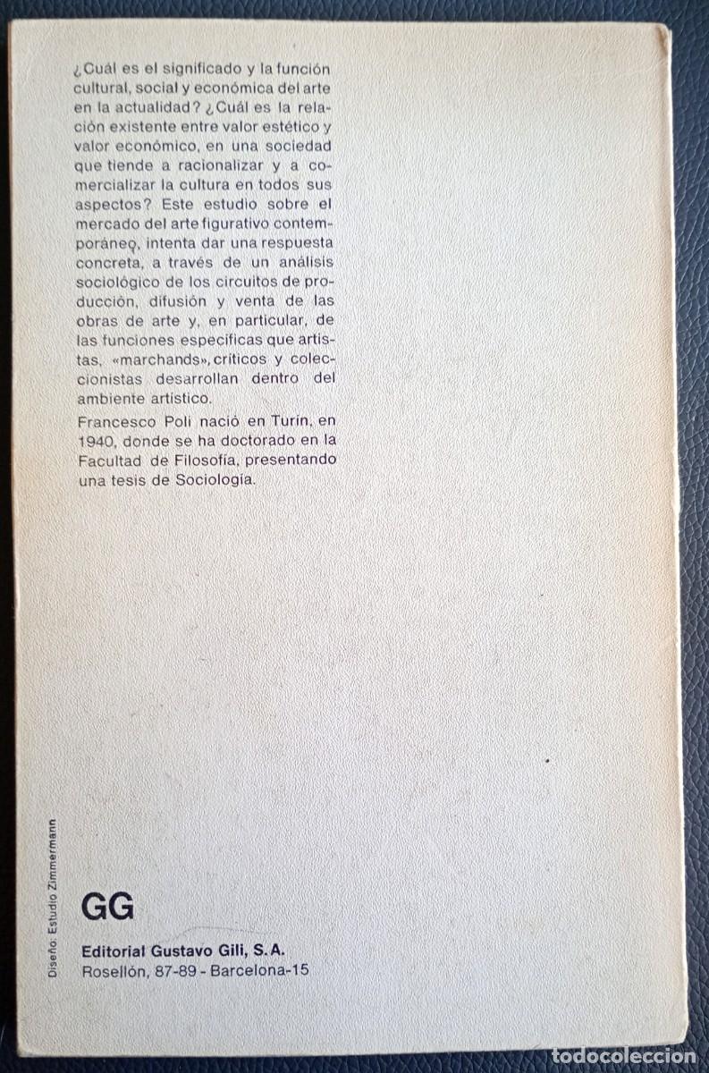 Libros de segunda mano: Francesco Poli . Producci&oacute;n art&iacute;stica y mercado - Foto 2