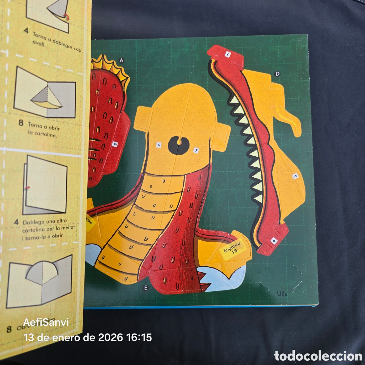 Libros de segunda mano: POP-UP, UN LLIBRE &Uacute;NIC PER APRENDE A FER POP UPS! (MACMILLAN) - Foto 3