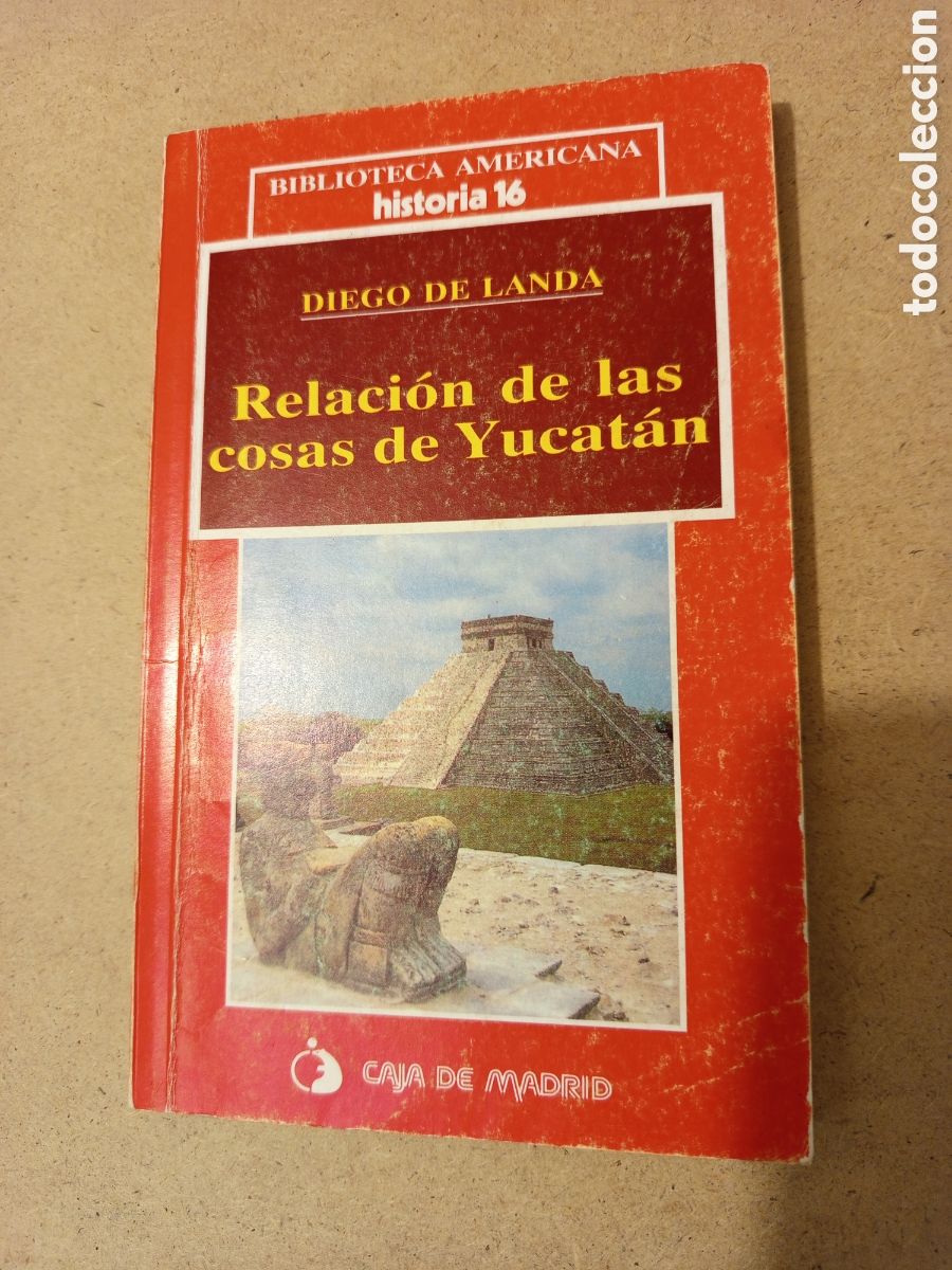 Libros de segunda mano: RELACION DE LAS COSAS DE YUCATAN (DIEGO DE LANDA) - Foto 1