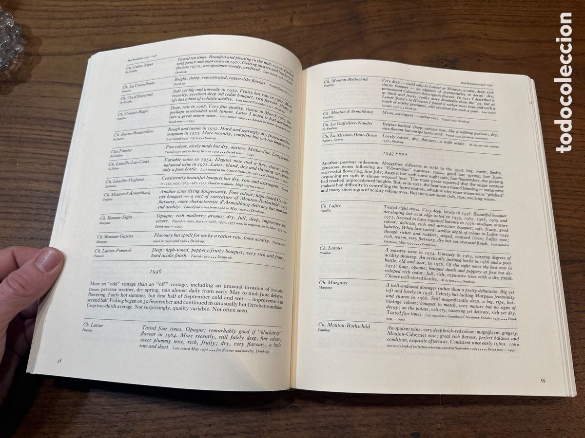 Libros de segunda mano: MICHAEL BROADBENT. The great vintage wine book. - Foto 5
