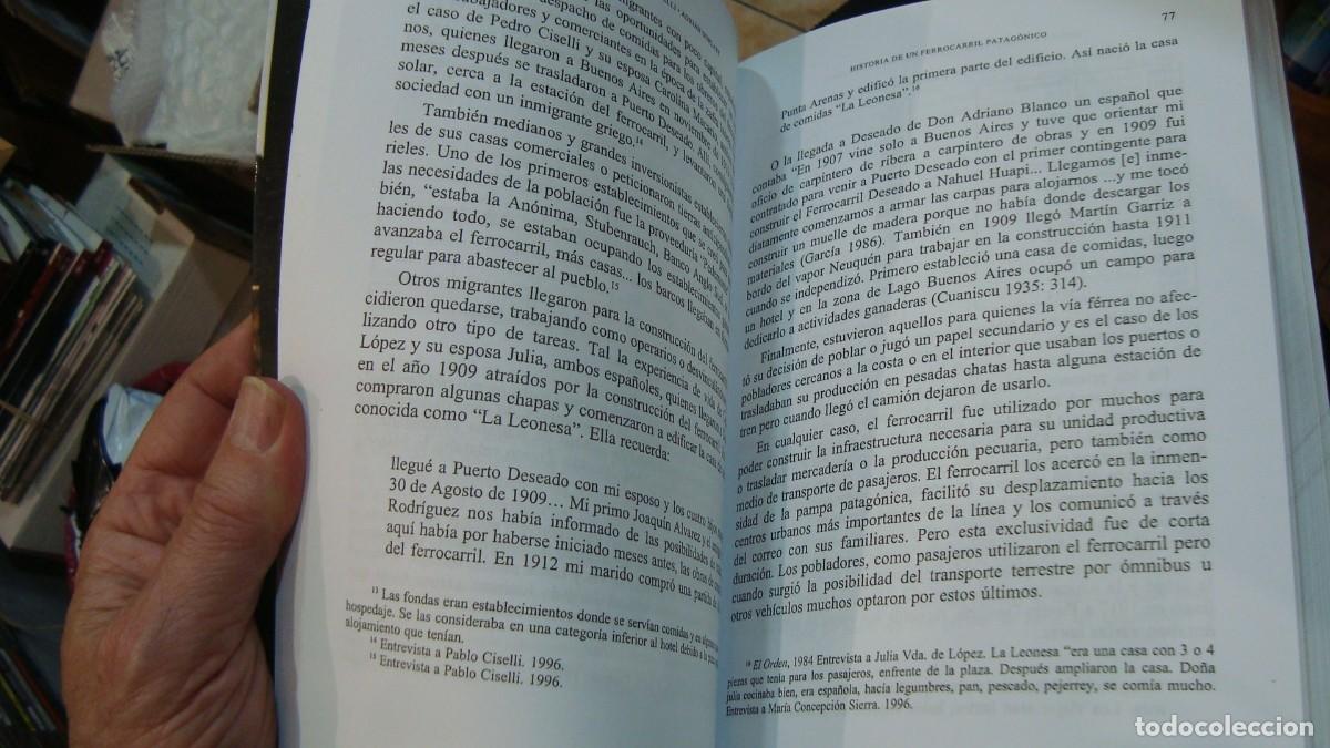 Libros de segunda mano: Historia de un Ferrocarril Patag&oacute;nico. - Foto 7