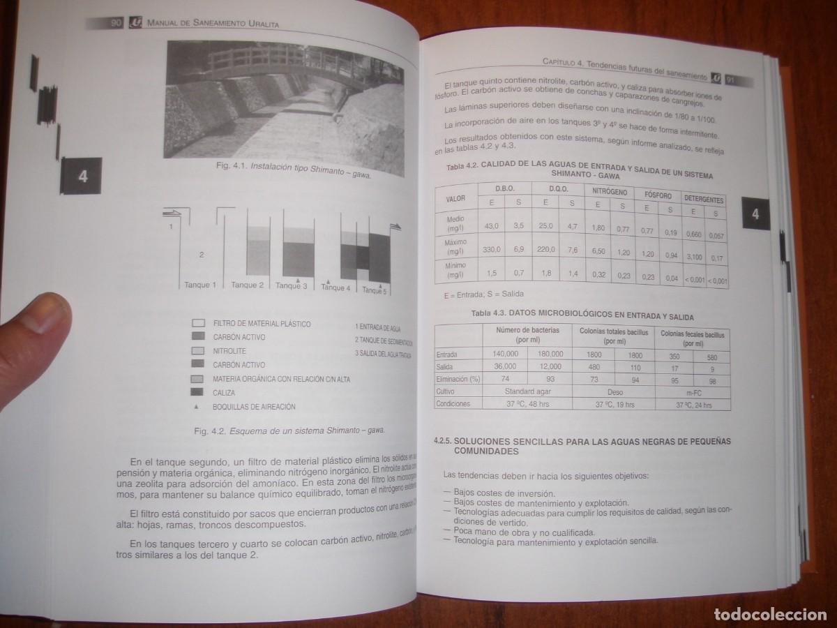 Libros de segunda mano: MANUAL DE SANEAMIENTO DE LA URALITA - Foto 7
