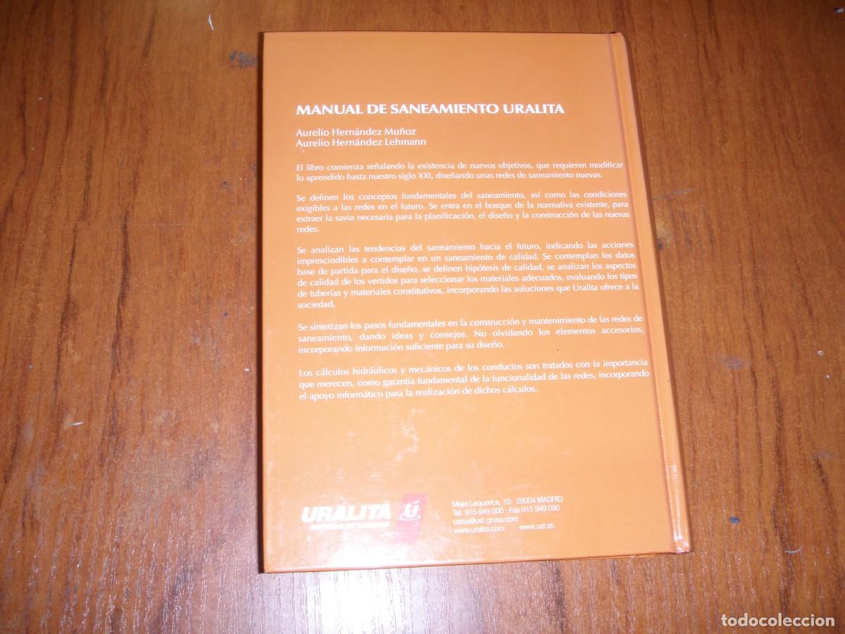 Libros de segunda mano: MANUAL DE SANEAMIENTO DE LA URALITA - Foto 9
