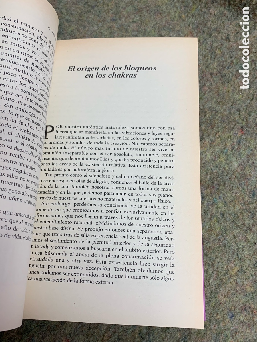 Libros de segunda mano: &bull;EL GRAN LIBRO DE LOS CHAKRAS. CONOCIMIENTO Y T&Eacute;CNICAS PARA DESPERTAR LA ENERGIA - Foto 4