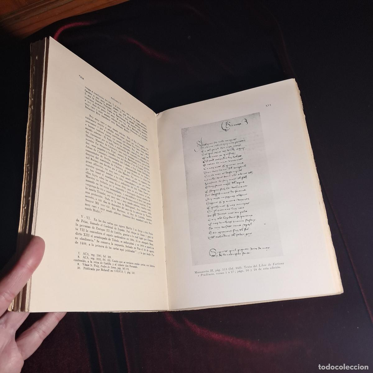 Libros de segunda mano: OBRAS DE BERNAT METGE. Mart&iacute;n de Riquer. UB 1959 - Foto 5