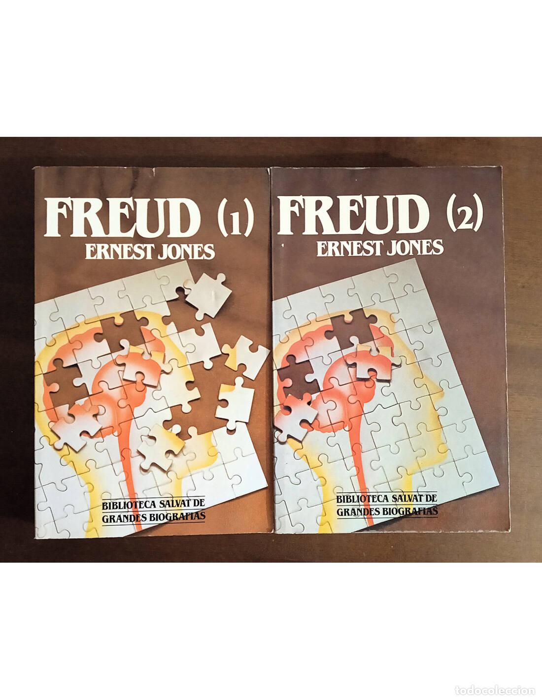 Libros de segunda mano: FREUD. 2 TOMOS. JONES, Ernest. Editorial Salvat. 1987. - Foto 1