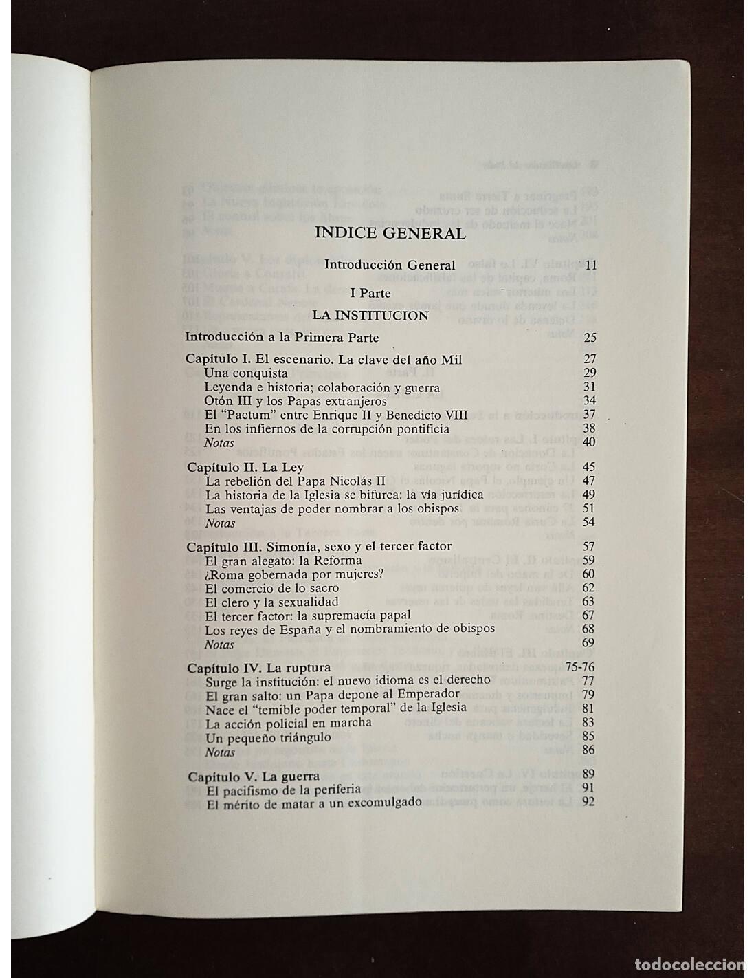 Libros de segunda mano: LOS C&Iacute;RCULOS DEL PODER: APPARAT VATICANO. CASTRO ZAFRA, Antonio. Editorial Popular. 1987. - Foto 3