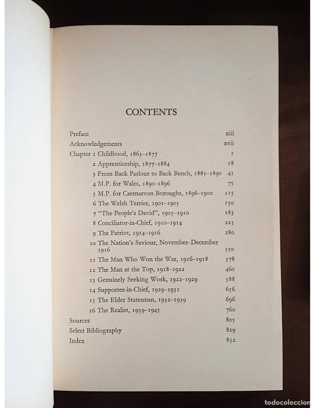 Libros de segunda mano: LLOYD GEORGE. ROWLAND, Peter. Ediciones Barrie & Jenkins. 1975. - Foto 3