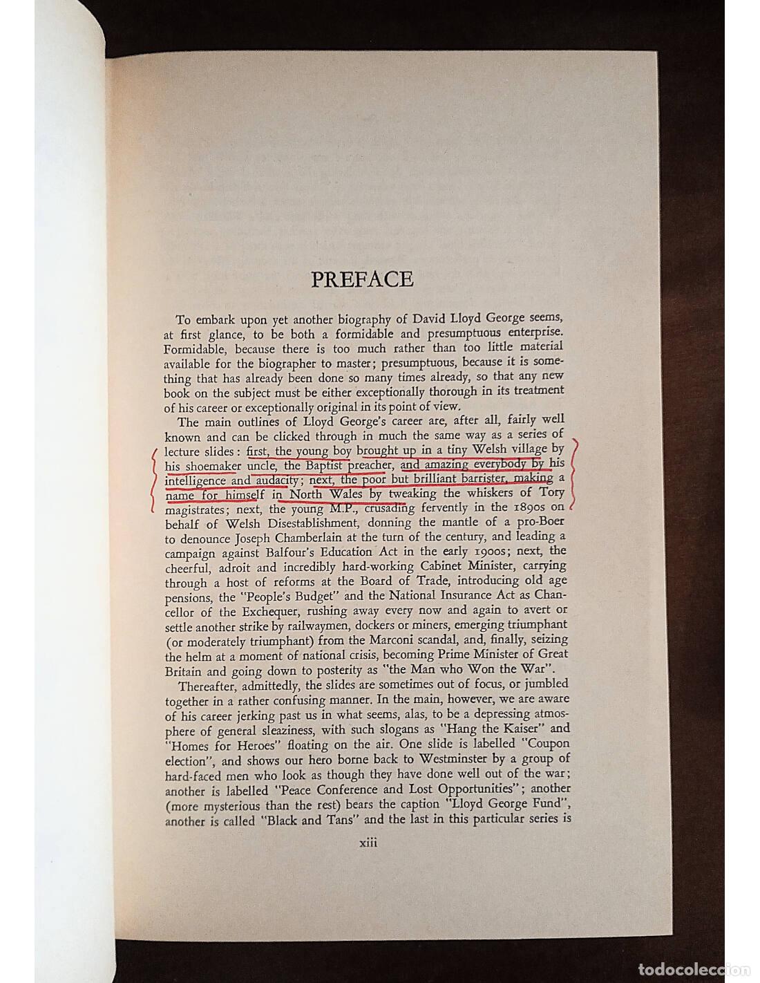 Libros de segunda mano: LLOYD GEORGE. ROWLAND, Peter. Ediciones Barrie & Jenkins. 1975. - Foto 4