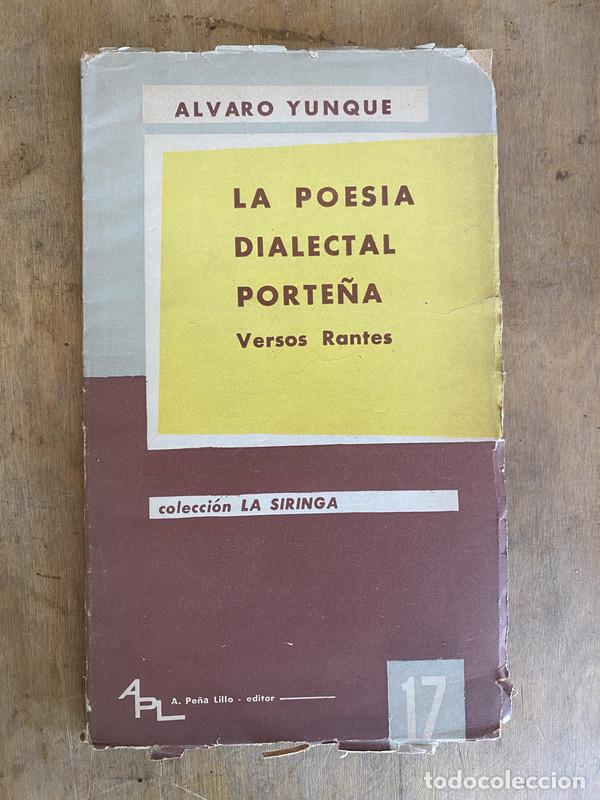 Libros de segunda mano: La poesia dialectal porte&ntilde;a - Yunque Alvaro - Foto 1