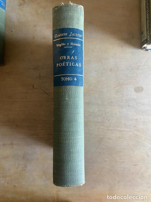 Libros de segunda mano: Obras po&eacute;ticas - Virgilio; Horacio - Foto 1