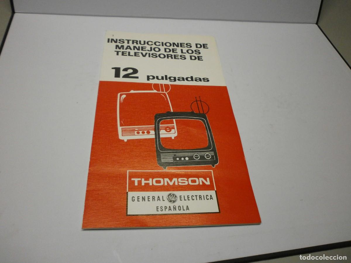Libros de segunda mano: manual televisores thomson - Foto 1