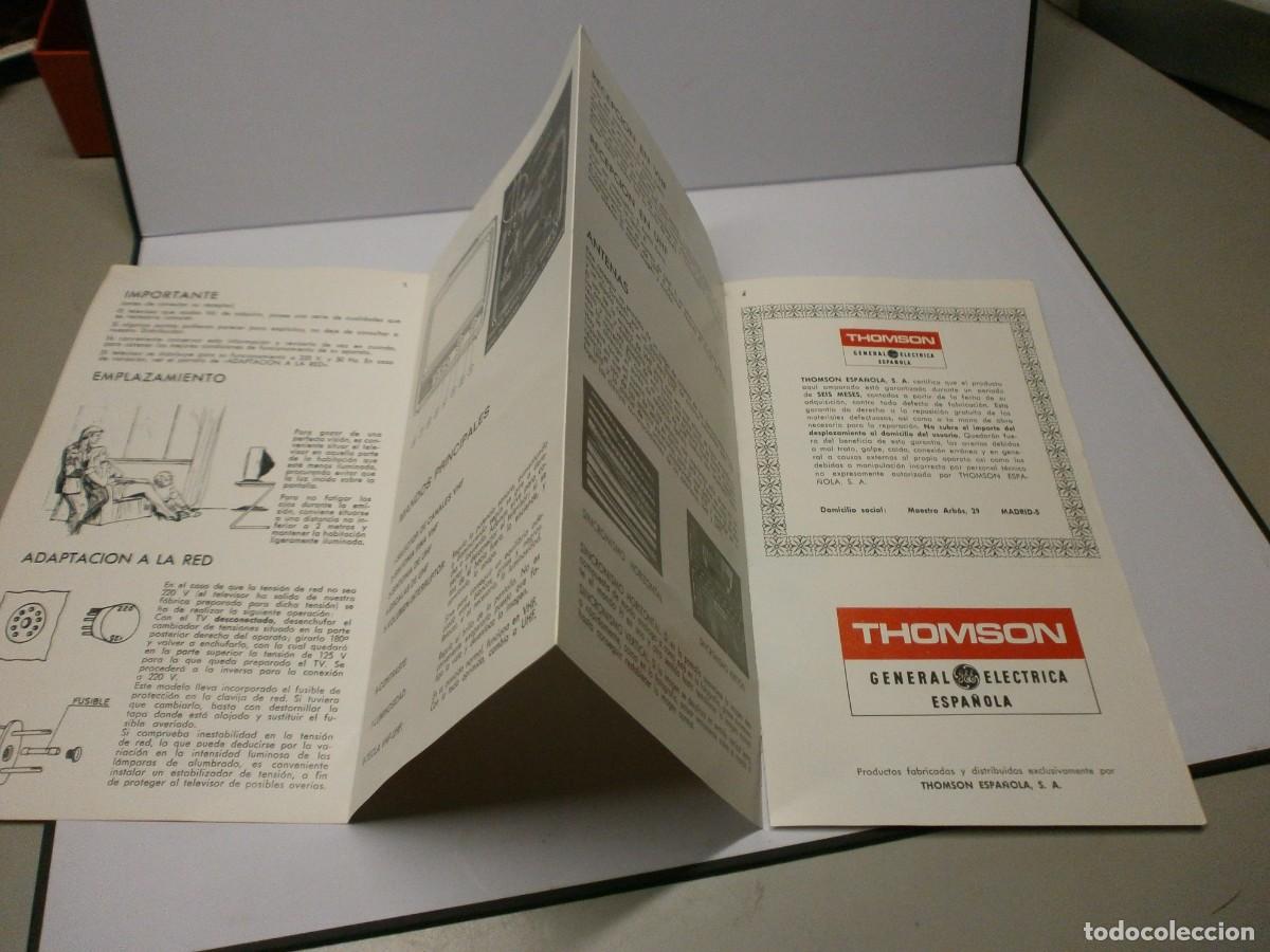 Libros de segunda mano: manual televisores thomson - Foto 3