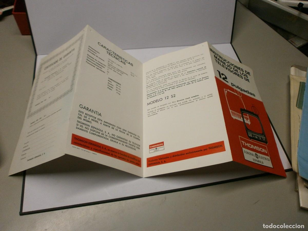 Libros de segunda mano: manual televisores thomson - Foto 4