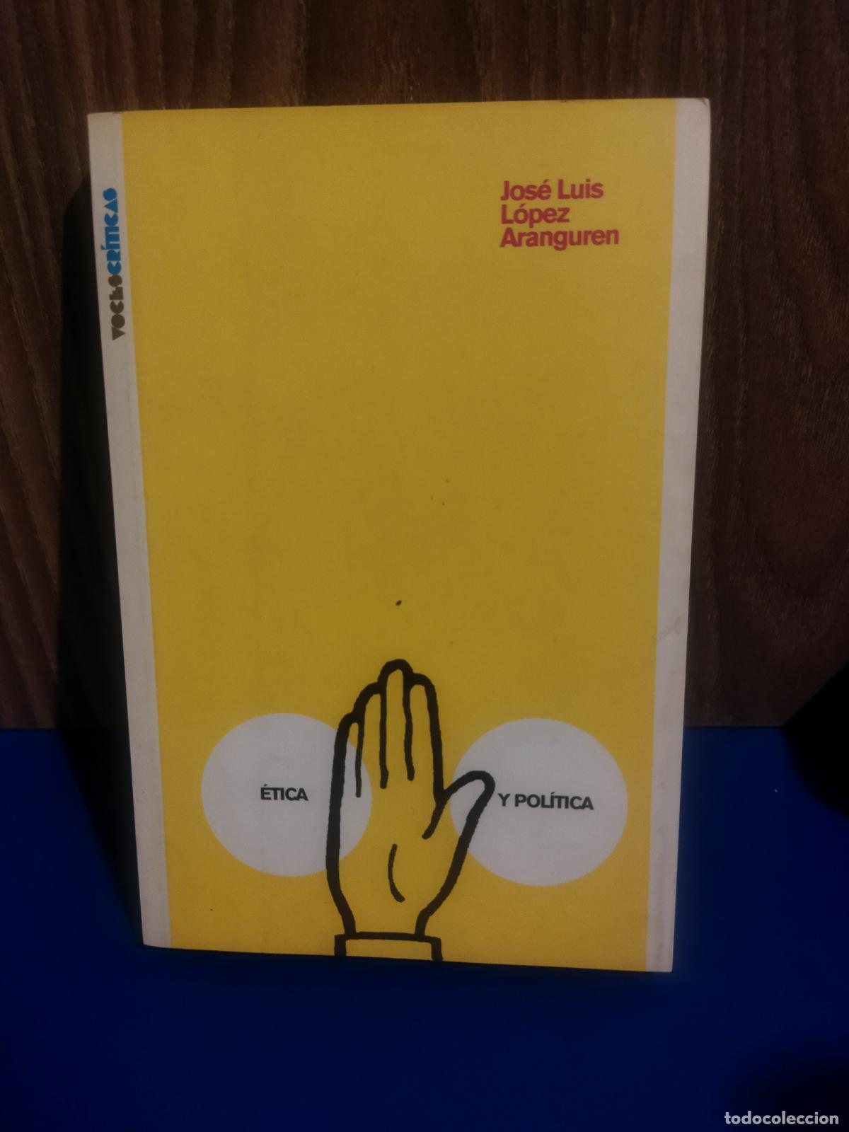 Libros de segunda mano: &Eacute;tica Jos&eacute; Luis L&oacute;pez Aranguren - Foto 1