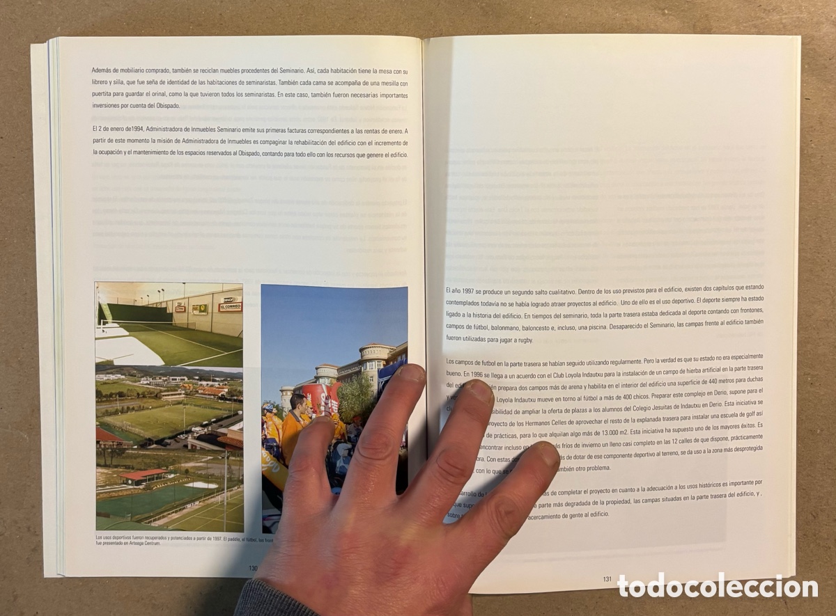 Libros de segunda mano: &iquest;QU&Eacute; PAS&Oacute; CON EL SEMINARIO DE DERIO? DE MANICOMIO A ARTEAGA CENTRUM. HISTORIA DE UN EDIFICIO - Foto 7
