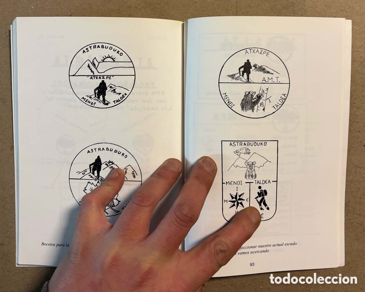 Libros de segunda mano: ATXAZPE MENDI TALDEA (1956-2000). ERANDIO. - Foto 7