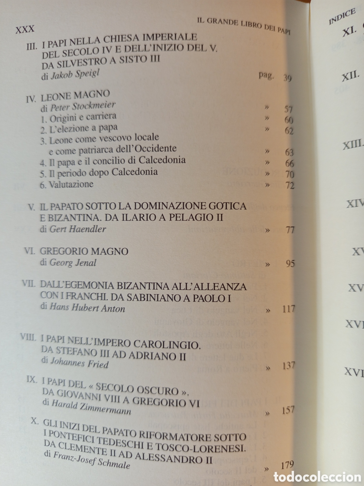 Libros de segunda mano: IL GRANDE LIBRO DEI PAPI. VOLUME PRIMO + VOLUME SECONDO (M. GRESCHAT) - Foto 4