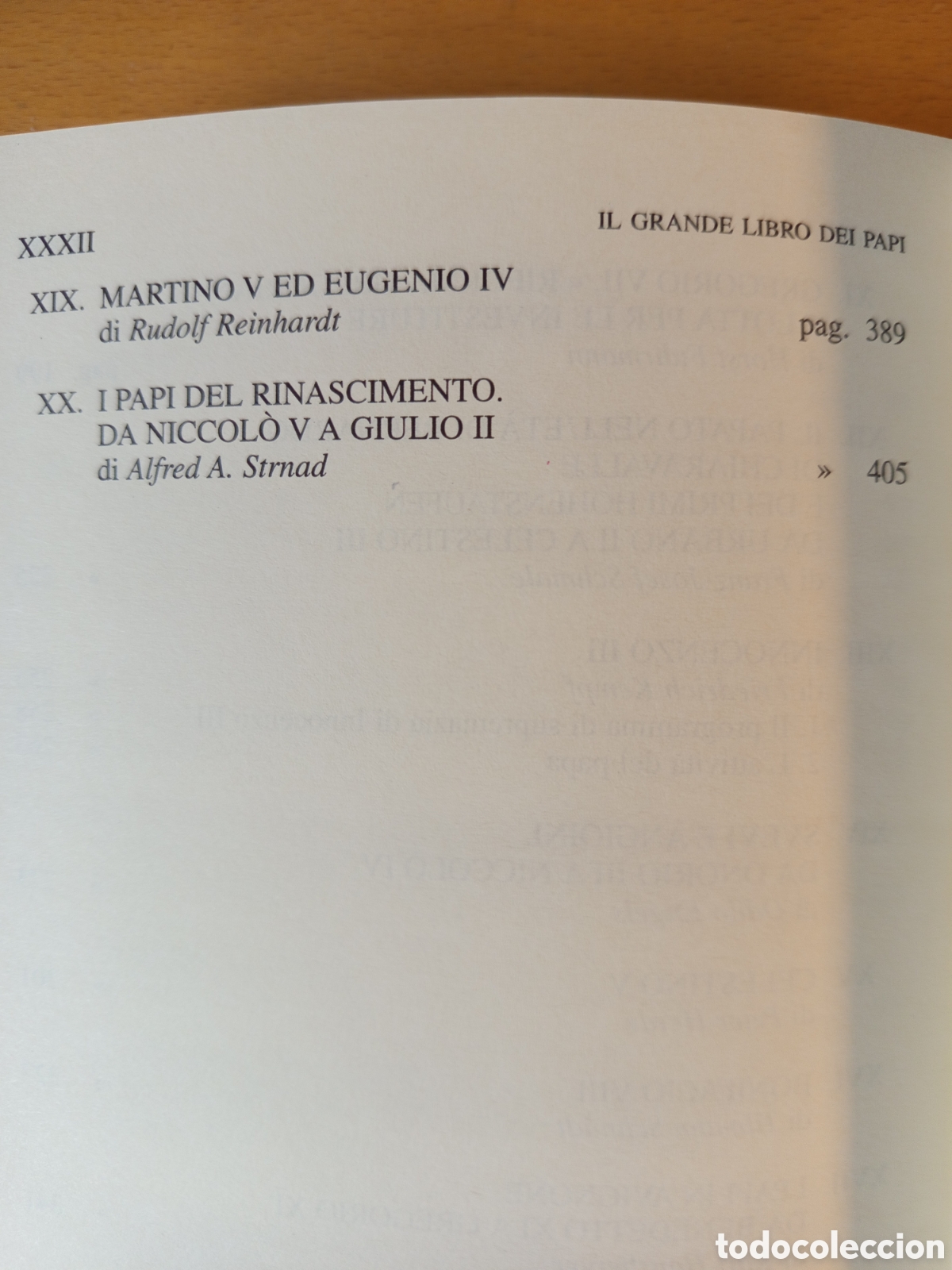 Libros de segunda mano: IL GRANDE LIBRO DEI PAPI. VOLUME PRIMO + VOLUME SECONDO (M. GRESCHAT) - Foto 6