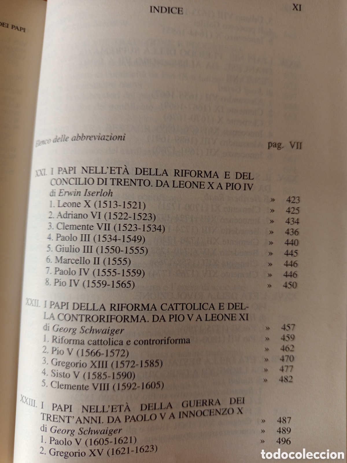 Libros de segunda mano: IL GRANDE LIBRO DEI PAPI. VOLUME PRIMO + VOLUME SECONDO (M. GRESCHAT) - Foto 15