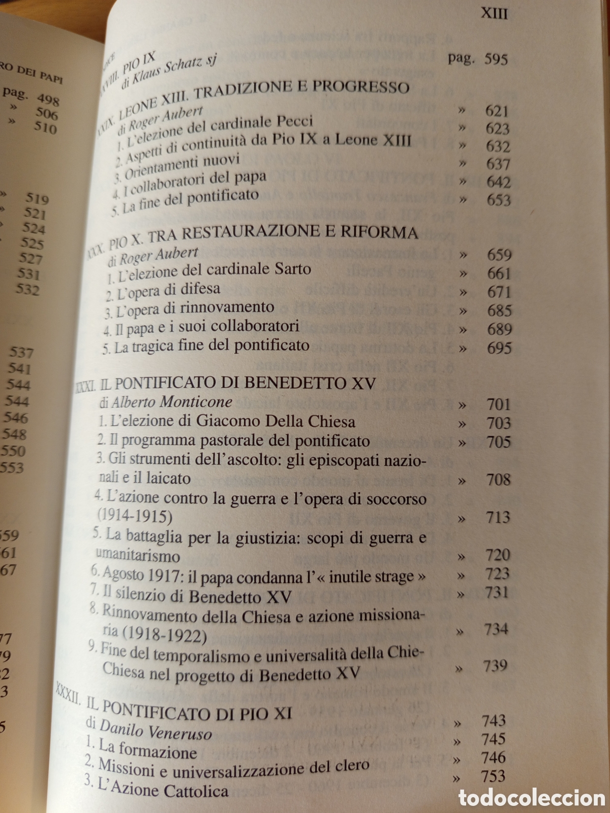 Libros de segunda mano: IL GRANDE LIBRO DEI PAPI. VOLUME PRIMO + VOLUME SECONDO (M. GRESCHAT) - Foto 17