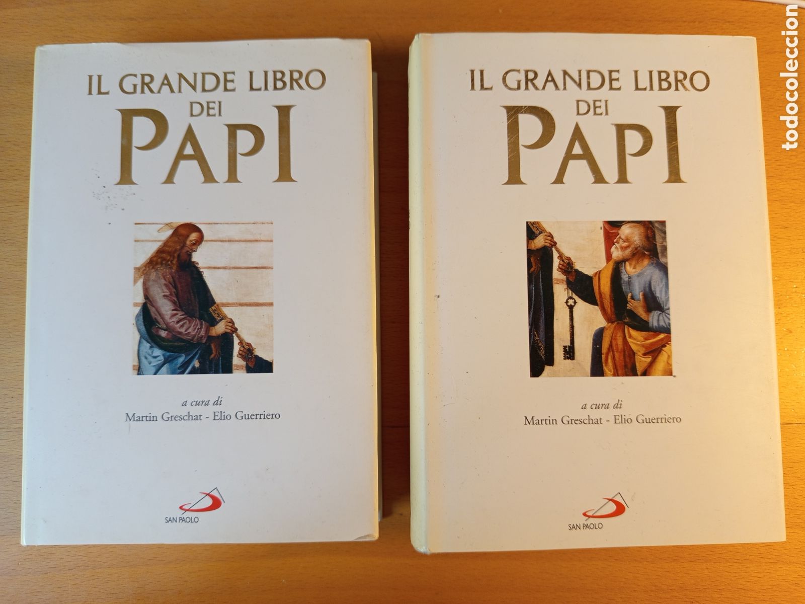 Libros de segunda mano: IL GRANDE LIBRO DEI PAPI. VOLUME PRIMO + VOLUME SECONDO (M. GRESCHAT) - Foto 1