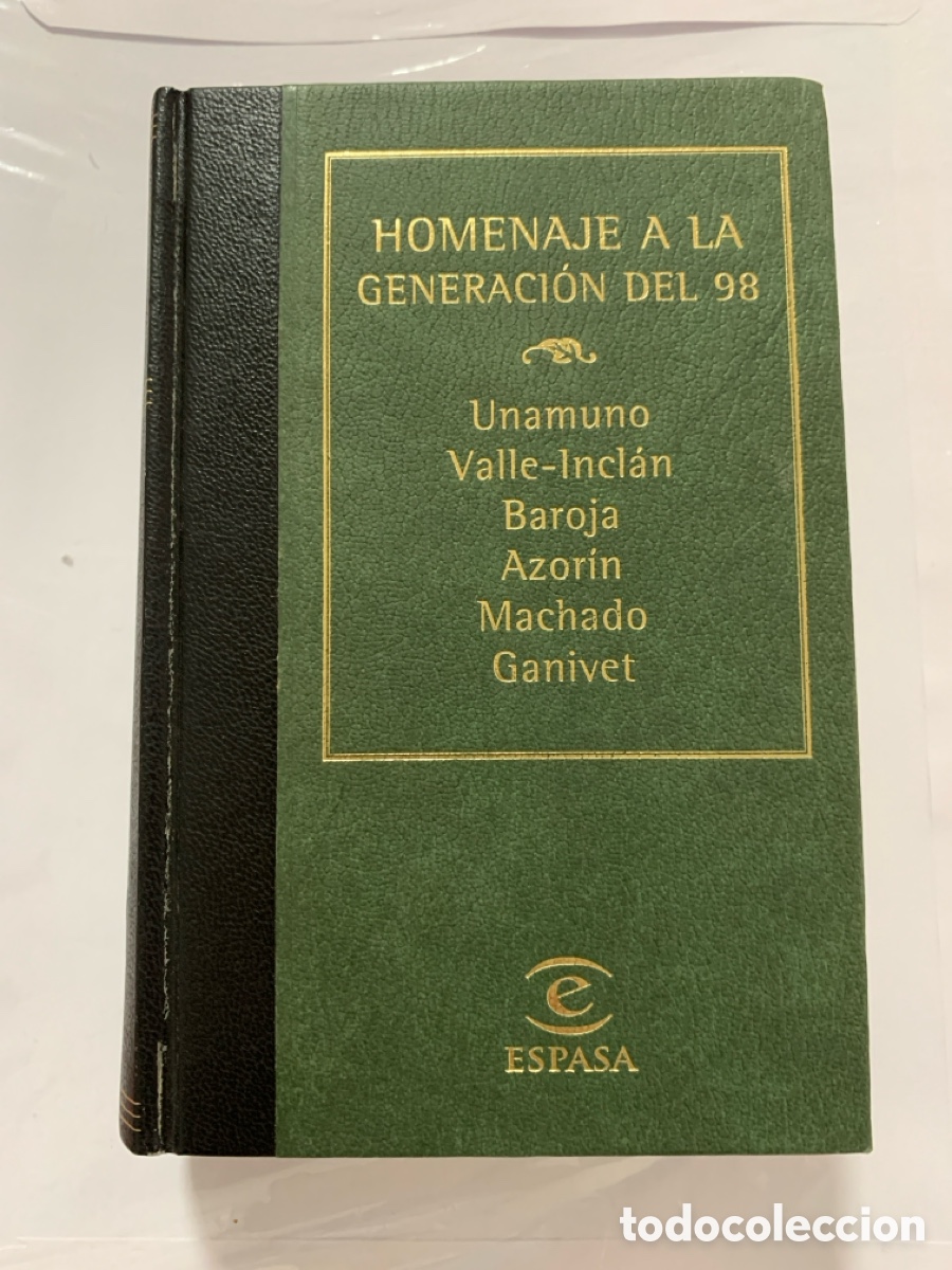 Libros de segunda mano: Homenaje a la generaci&oacute;n del 98, varios autores. - Foto 1