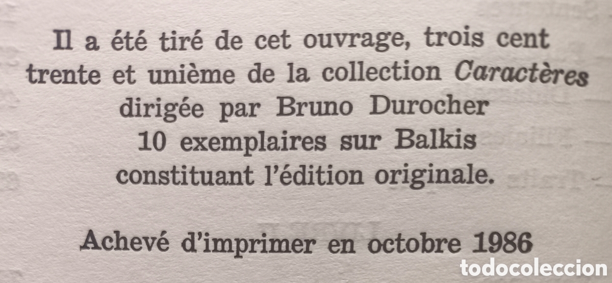 Libros de segunda mano: FERNANDO RIELO TRANSFIGURATION TIR&Eacute; LIMIT&Eacute;E LIBRO DESCATALOGADO 1986 - Foto 2